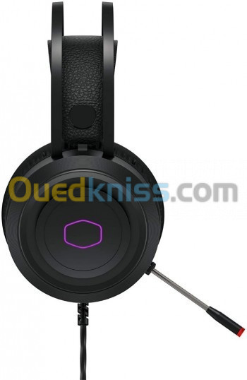 Cooler Master CH321 Casque-Micro Fermé Pour Gamer - Son Stéréo - USB - Rétroéclairage RGB