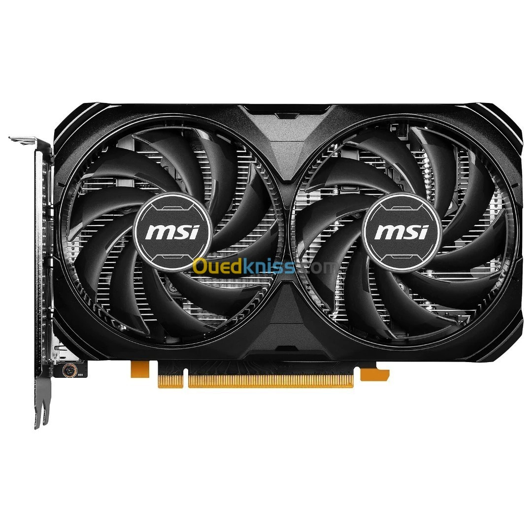 MSI GeForce RTX 4060 VENTUS 2X BLACK OC - 8Go GDDR6 - HDMI - DisplayPort - DLSS 3 -PCI Express -NOIR