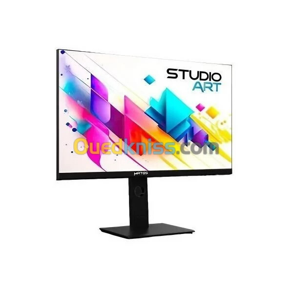 ECRAN MATOS STUDIO ART SA01 - 27 INCH 4K IPS 1MS - HDR 400 163 PPI - DCI-P3 - USB Type-C 65 W - NOIR