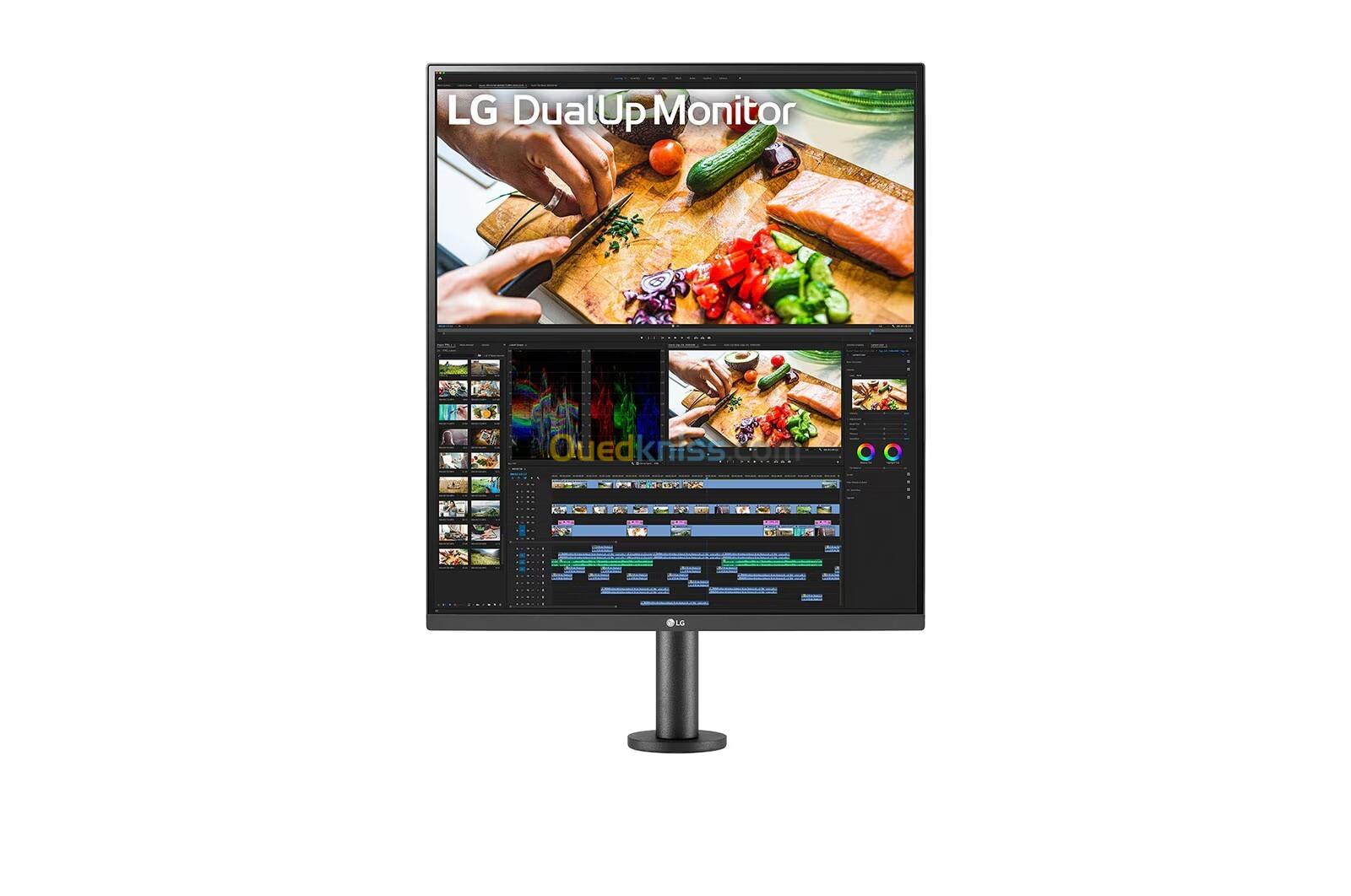 ECRAN LG 28MQ780-B ULTRA WIDE - 28" QHDX2 - PIVOTANT - NANO IPS - 5MS - FLICKER - HAUT-PARLEURS