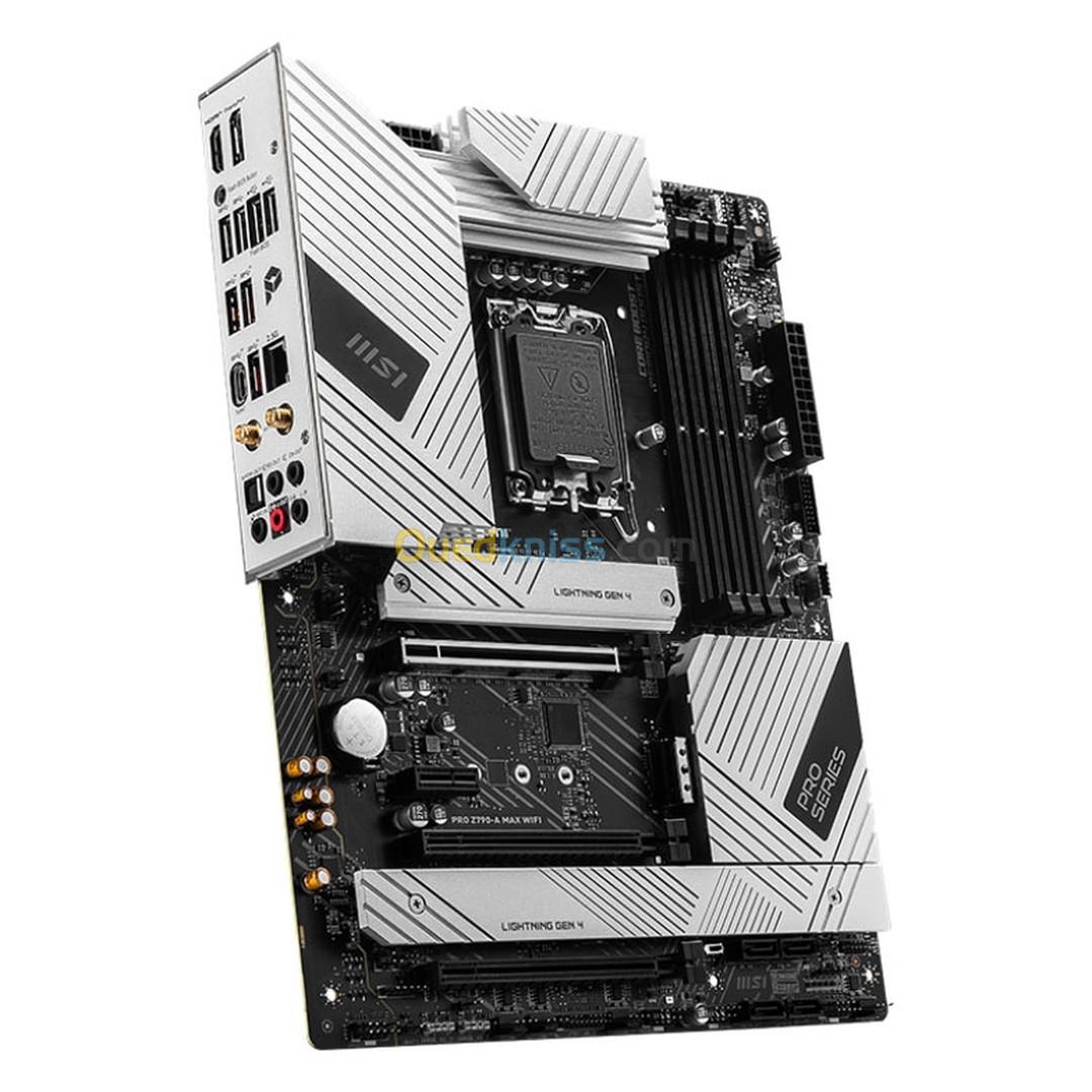 MSI PRO Z790 - A WIFI - ATX Socket 1700 Intel - 4x DDR5 - M.2 PCIe 4.0 - USB 3.2 - PCI-Express 5.0