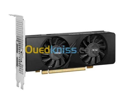 MSI GeForce RTX 3050 LP 6G OC Low Profile - 8K Ultra HD - 14000 MHz - PCI Express 8x - Nvidia G-Sync