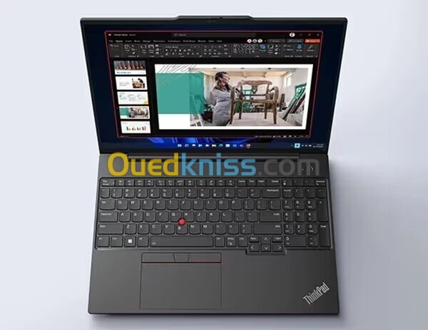 LENOVO THINKPAD E16 GEN 1- CORE I5-13420H - 8GO - 512 SSD - 16" WUXGA - RÉTROÉCLAIRE - AZERTY - UHD