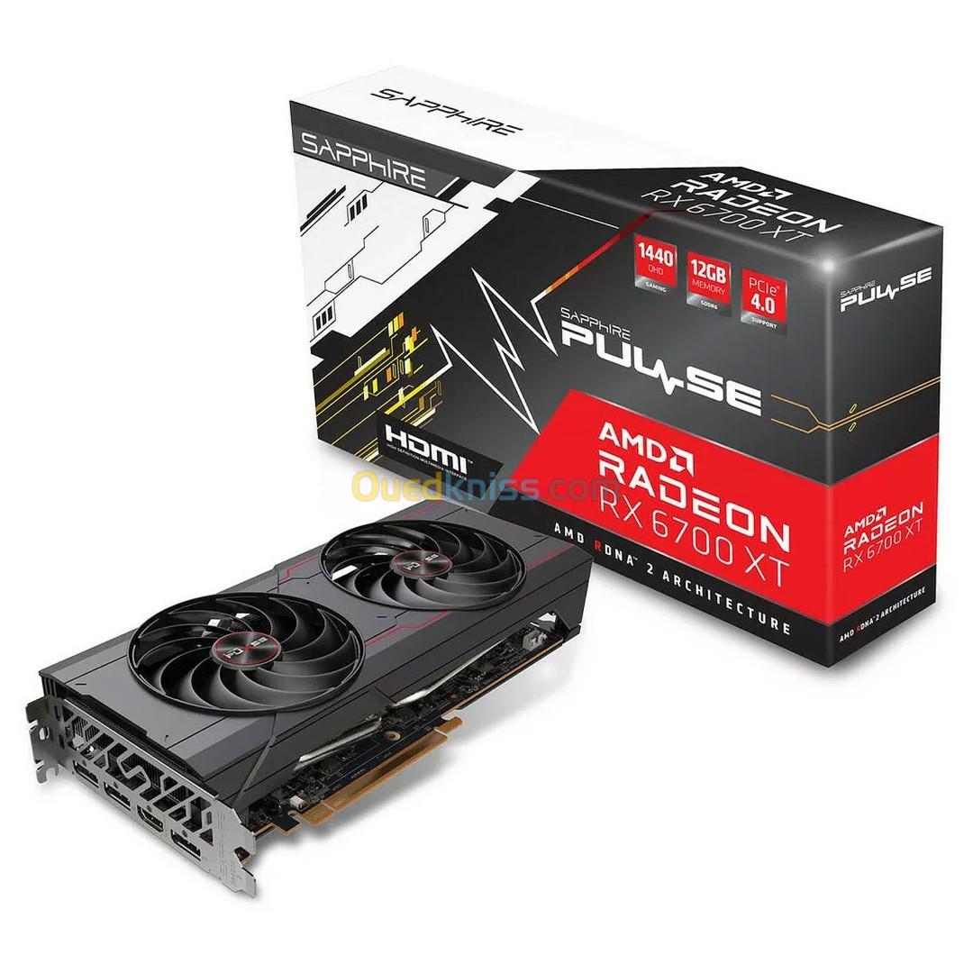 Sapphire PULSE Radeon RX 6700 XT 12GB GDDR6 - HDMI/Tri DisplayPort - PCI Express