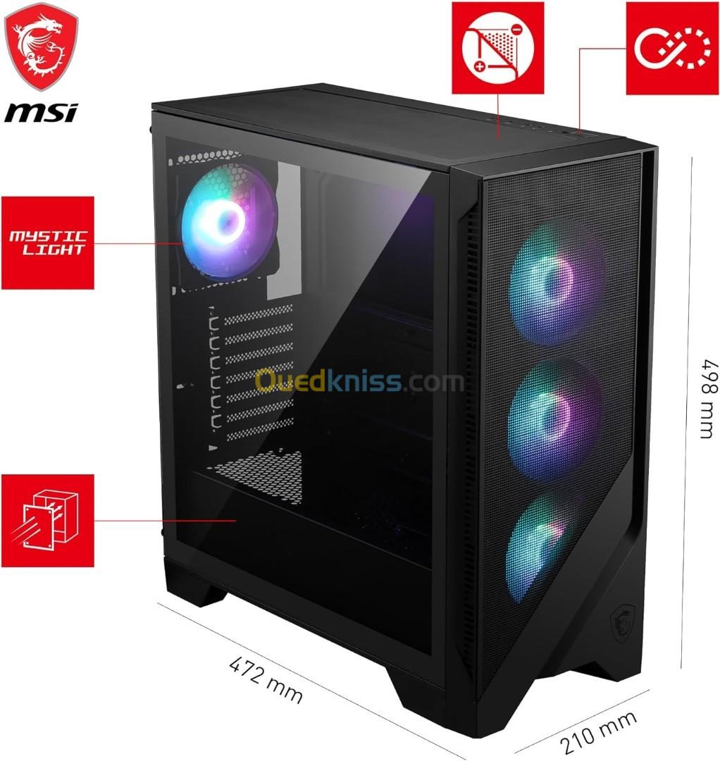 BOITIER MSI MAG FORGE 320R AIRFLOW LED RGB