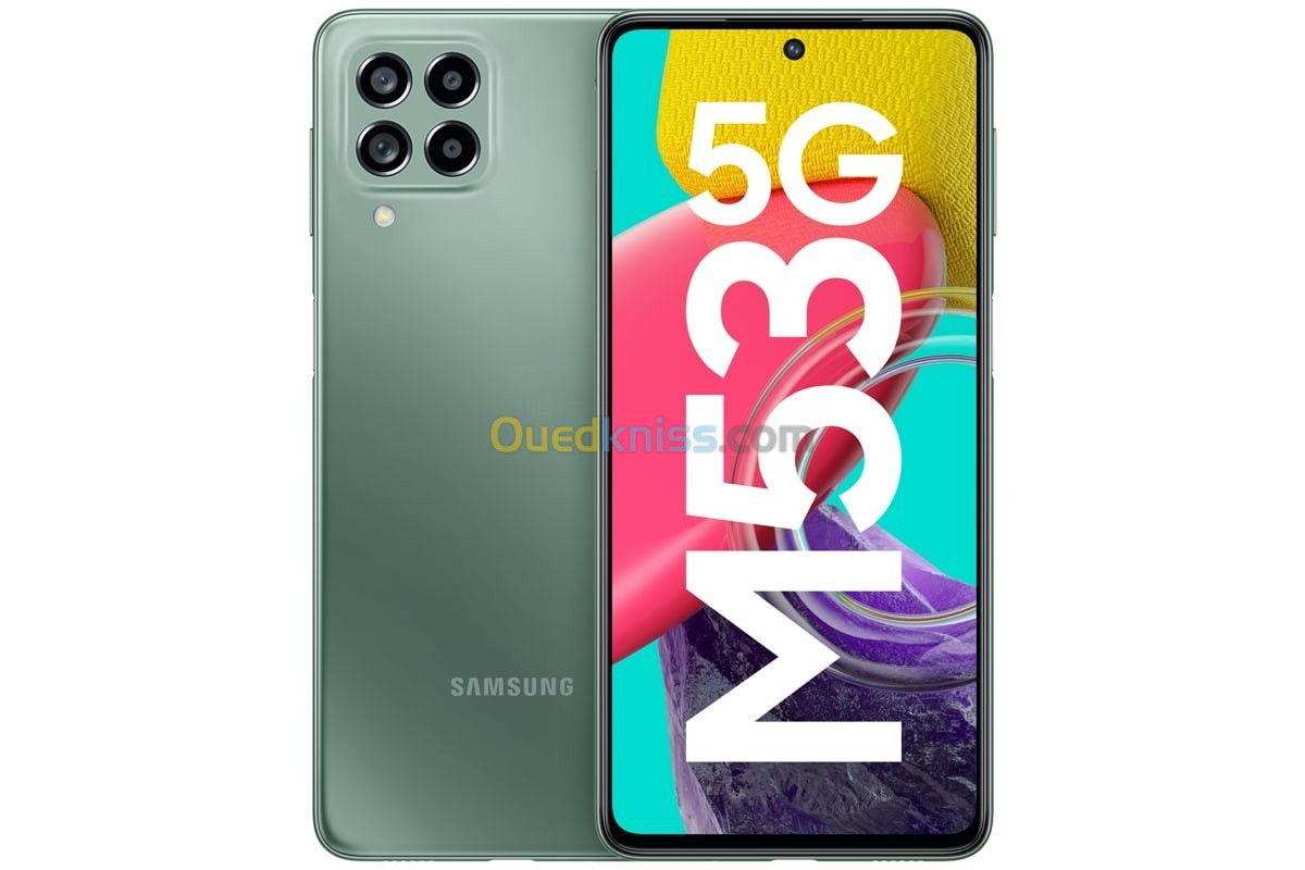 Samsung Galaxy M53 5G 128 Go - 8 Go - 6,7" - 5000 MAh - Blister