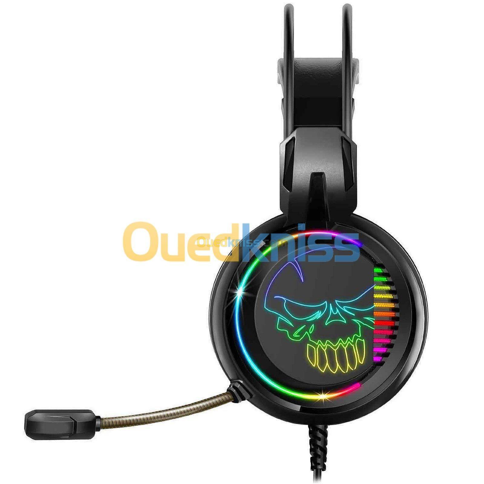 Spirit Of Gamer Elite H10 RGB Casque-Micro Pour Gamer Compatible PC