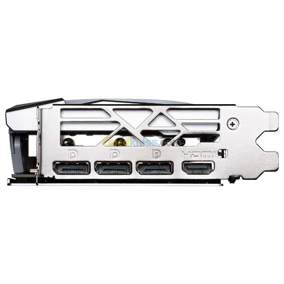 MSI GEFORCE RTX 4070 SUPER 12G GAMING X SLIM GDDR6X - 2655 MHZ - JUSQU'À 1440P -  DUAL SLOT - WHITE