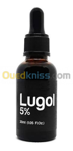 Lugol iodine solution 5% محلول اليود لوغول 