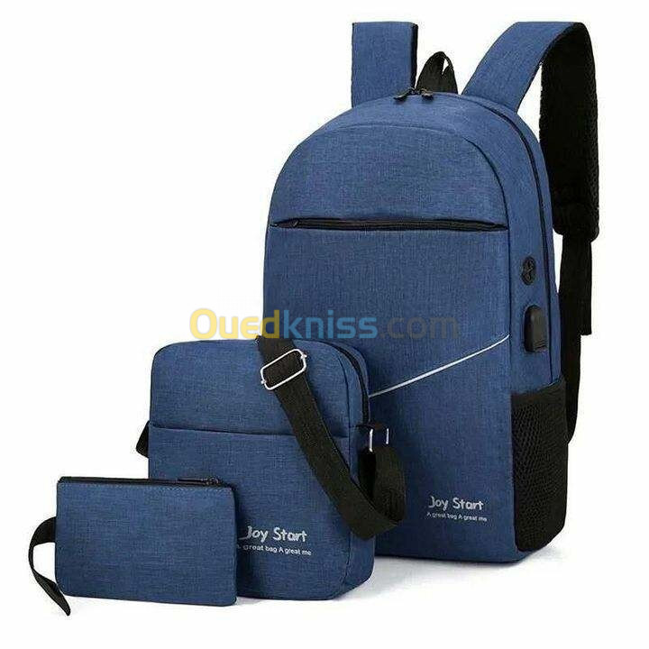 Sac À Dos 3 PCS Multifonctionnel Avec Sortie USB