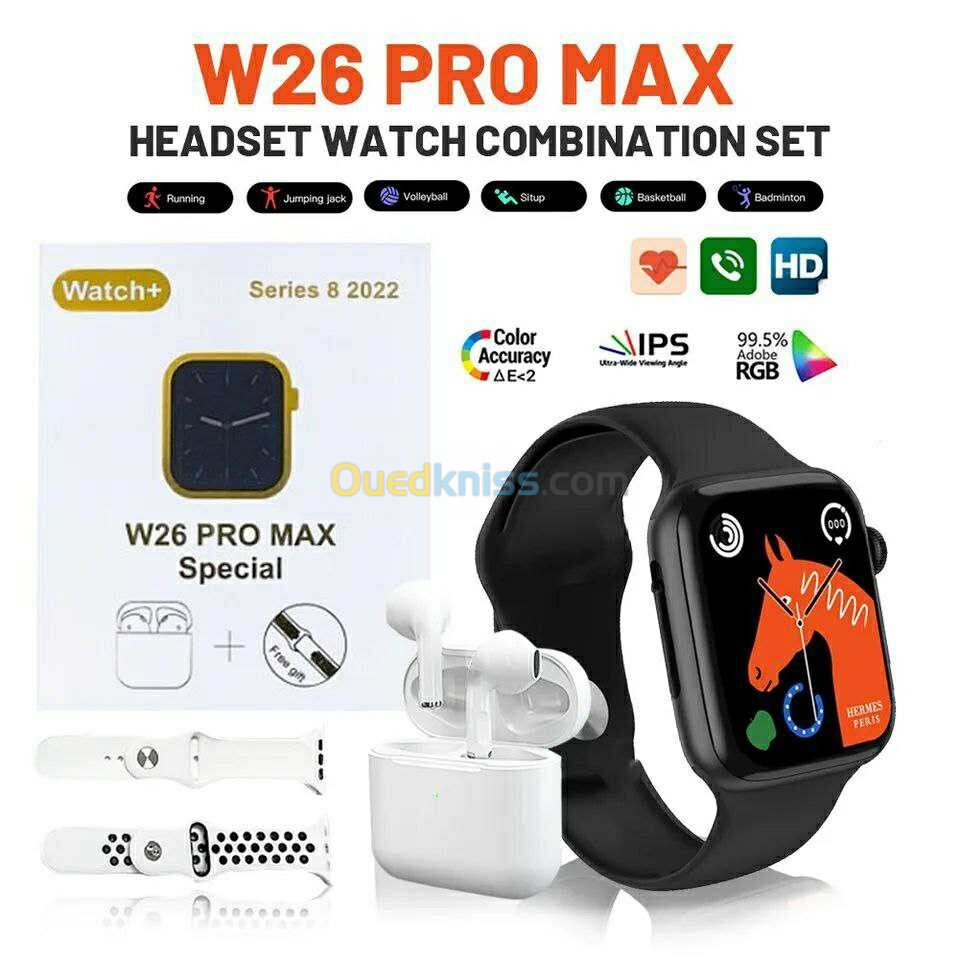 W26 Pro max + Bluetooth