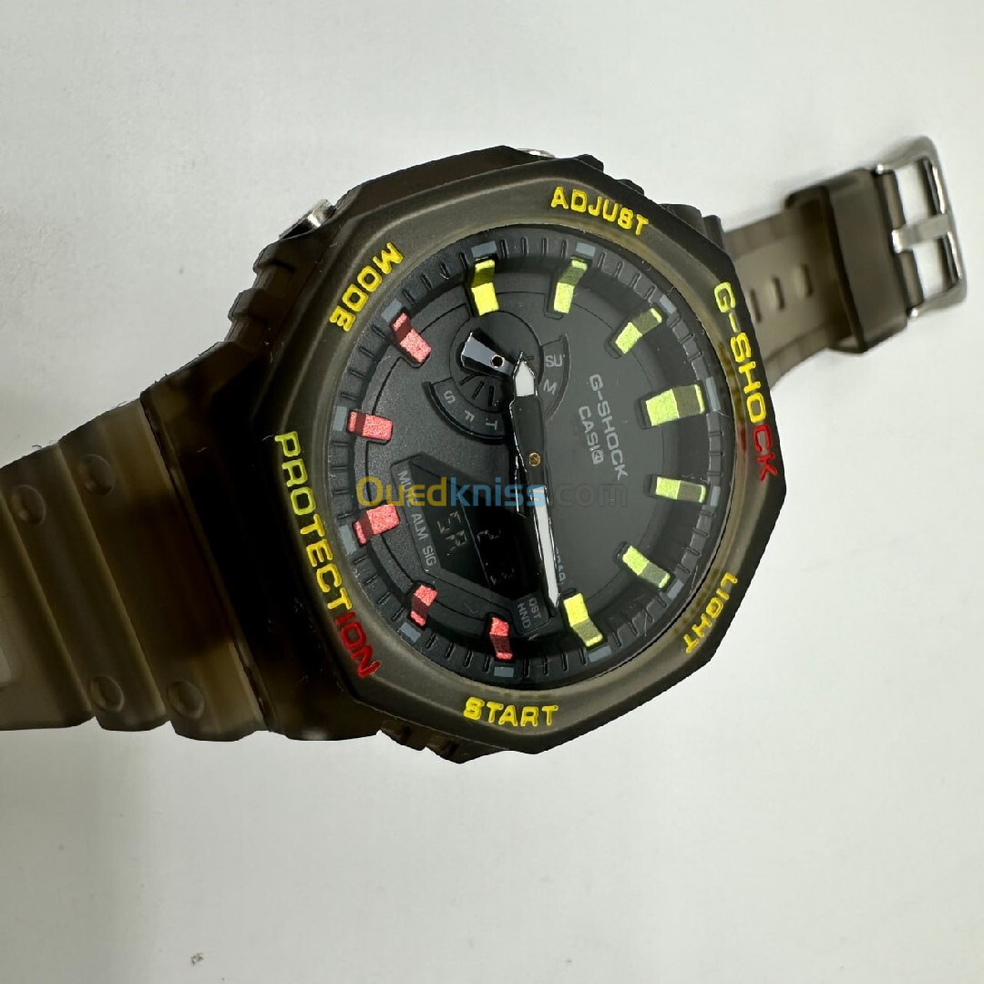 Montre Casio G-Shock Gris Nardo transparant Jamaica