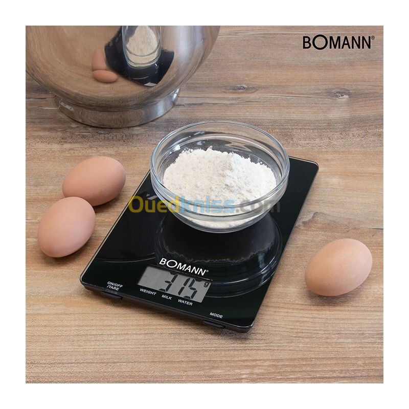 Balance de cuisine Bomann KW 1515 CB Noir