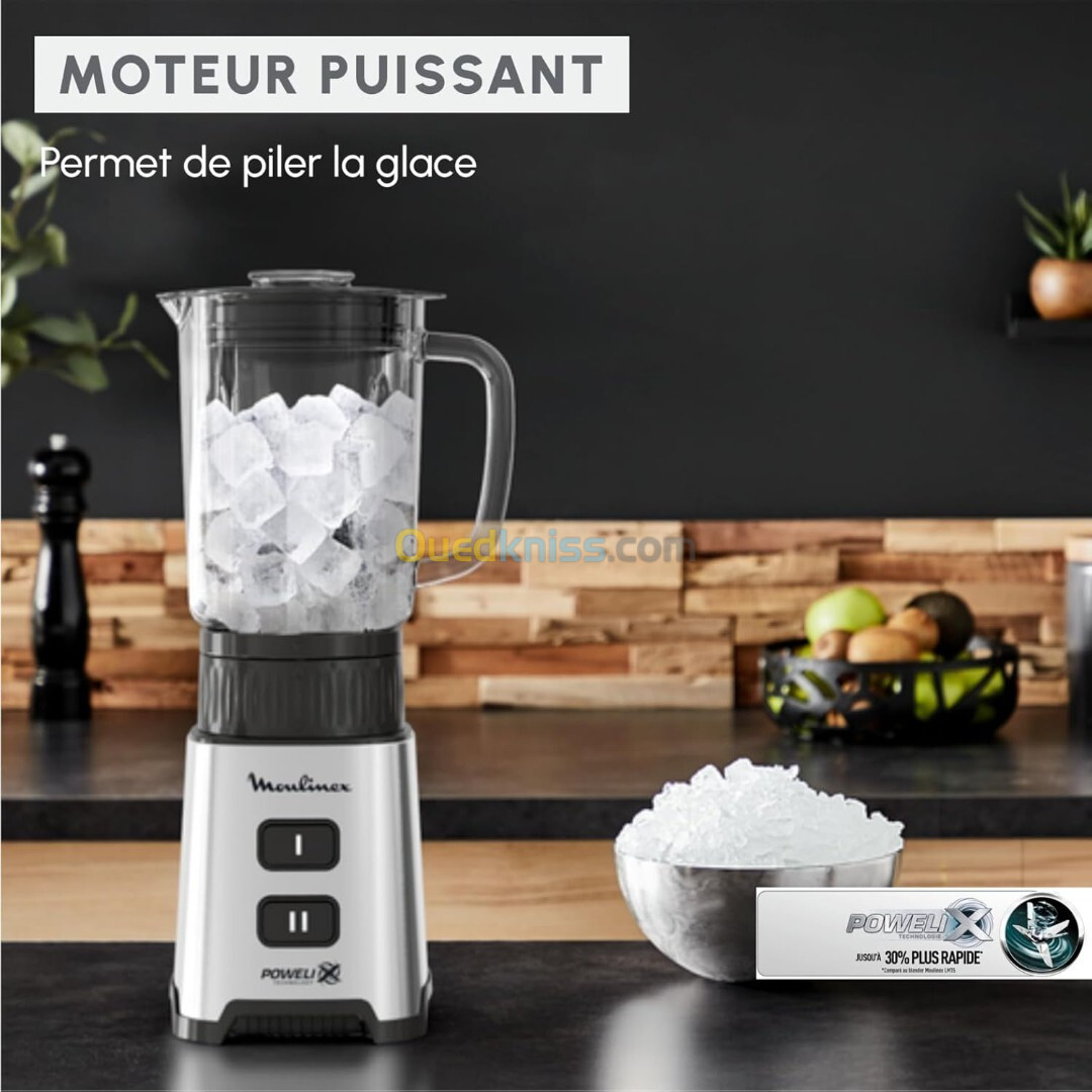 Blender Moulinex Mini mixeur compact, 400 W LM17GD10