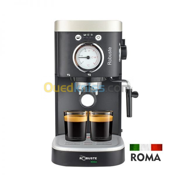 Cafetiere ROBUSTE Roma Electrique Espresso 15 Bar 1100 Watts