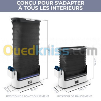 Le defroisseur purificateur automatique Care For You de Calor YT3040C0 3100  W 2 L