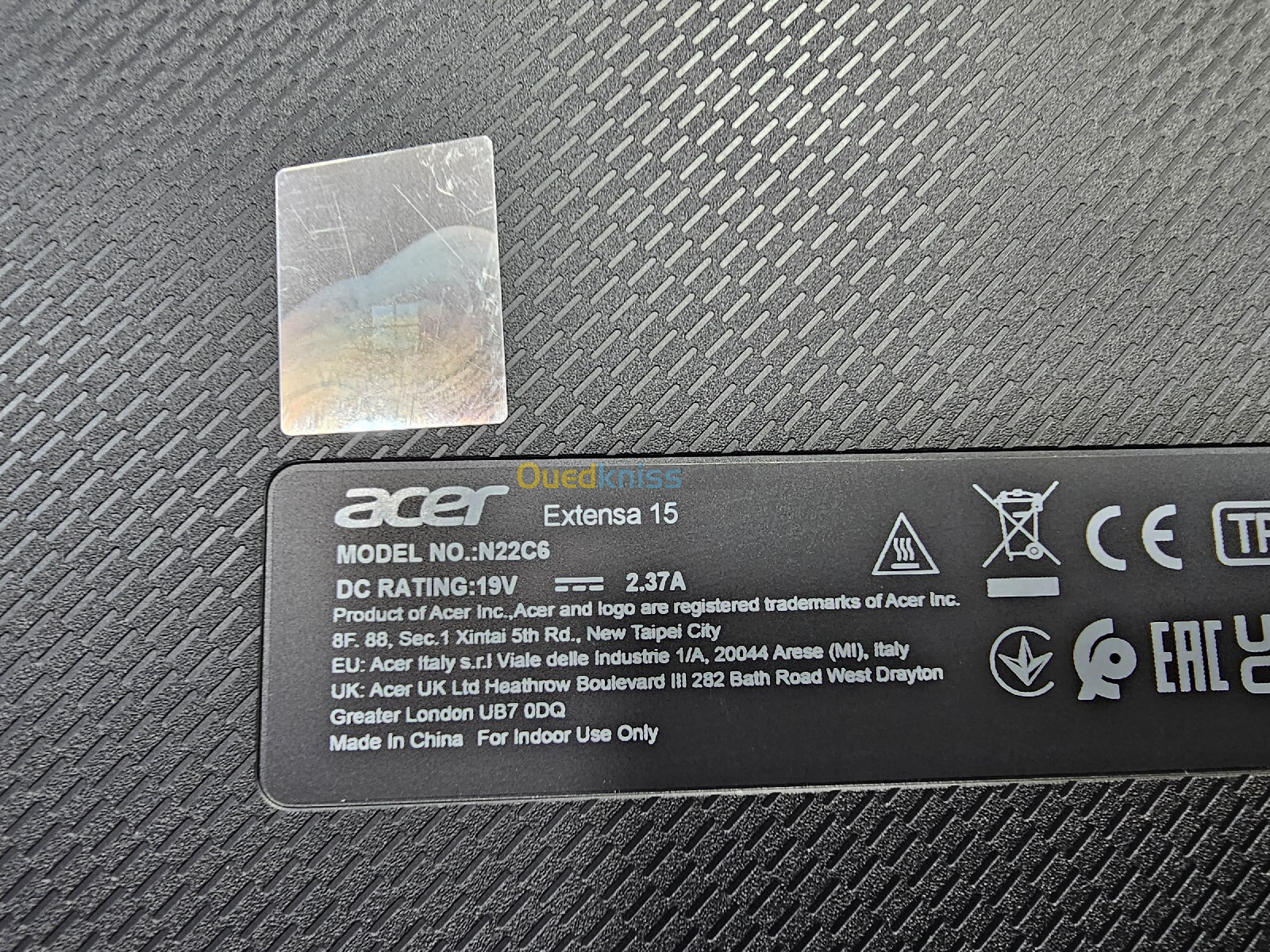 ACER Extensa 15 i5 12eme 8G/512SSD