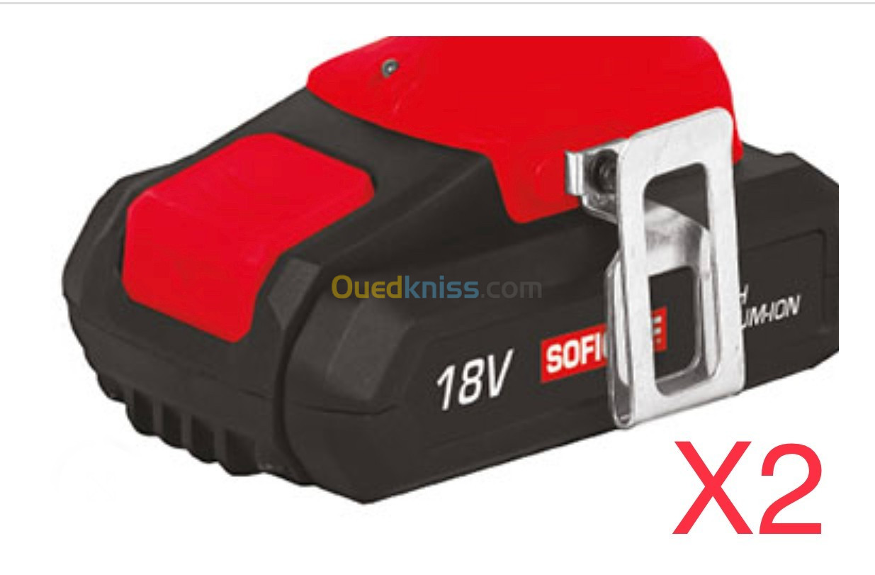 visseuse 18v soficlef 