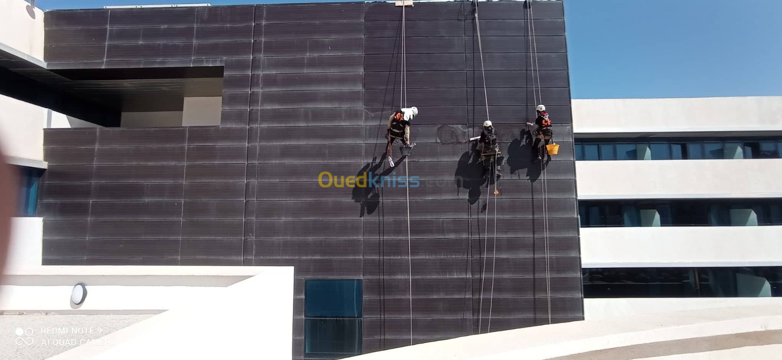 Cordiste, travaux en hauteur , nettoyage des façades