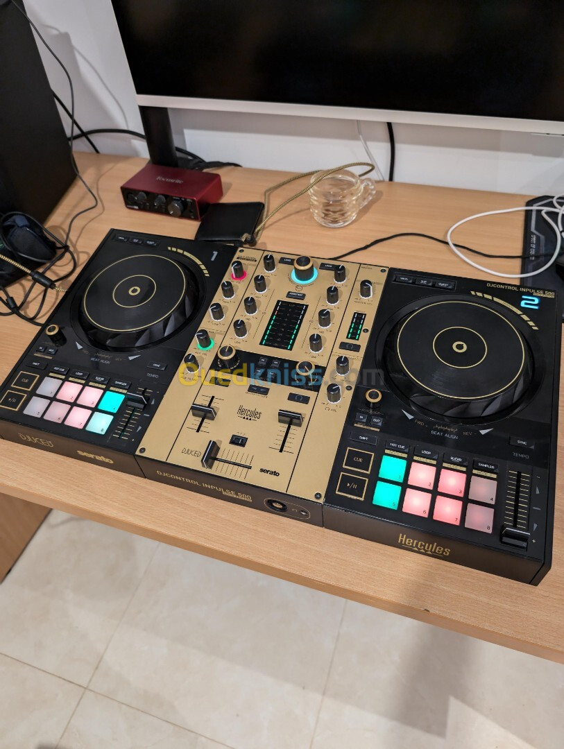 Table de mixage Hercules DJControl Inpulse 500 GOLD EDITION