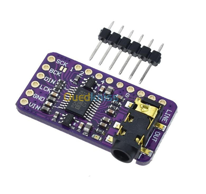 PCM5102A Module Arduino convertisseur numérique-analogique stéréo [24 bits]