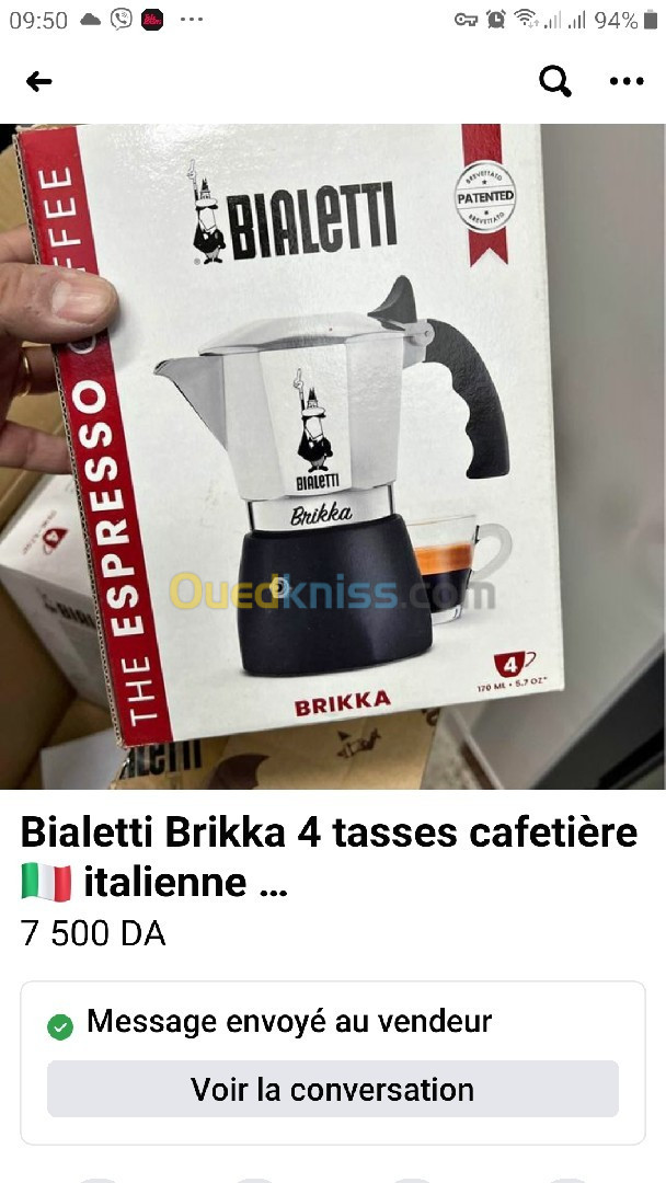Café presse bialetti 
