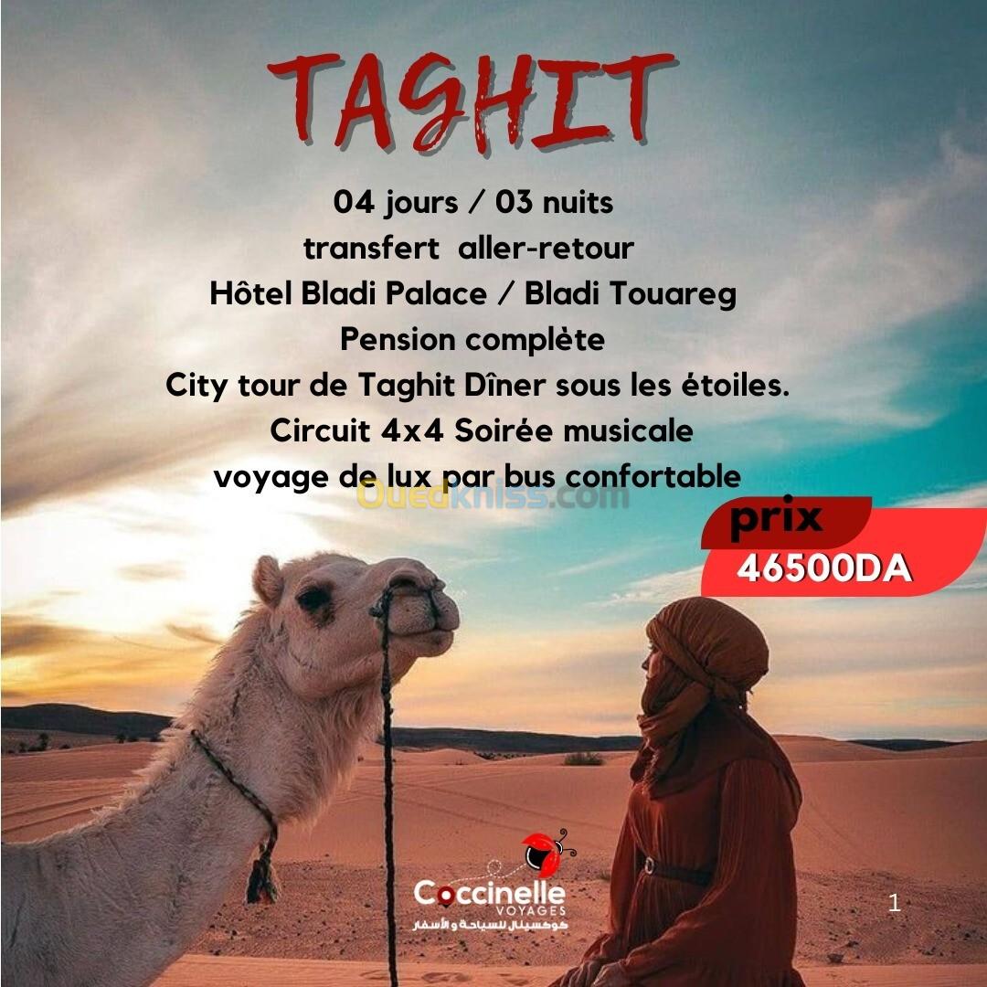 Séjour Taghit spécial vacances d'hivers 