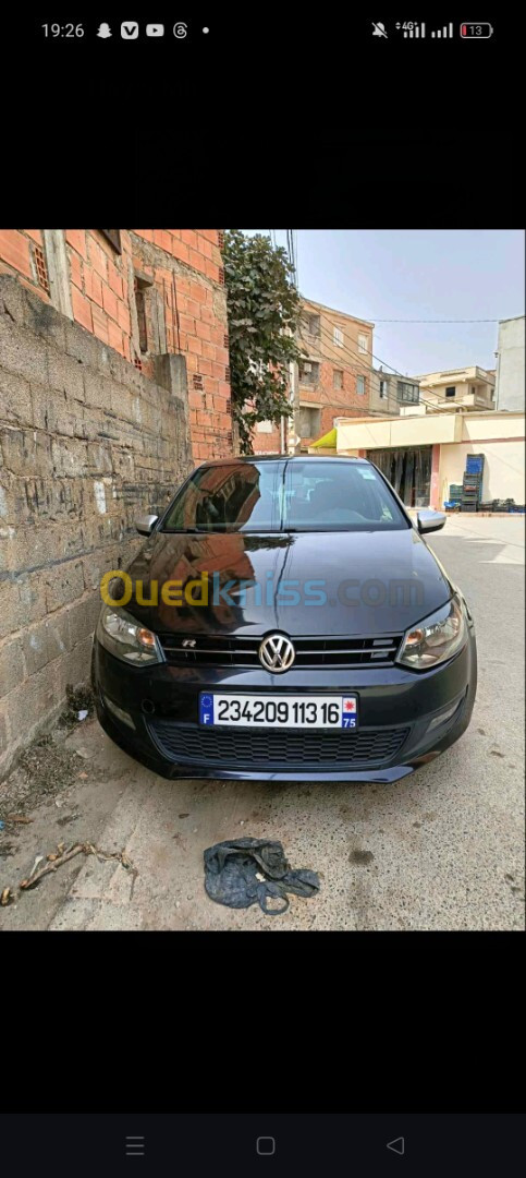 Volkswagen Polo 2013 Black et Silver