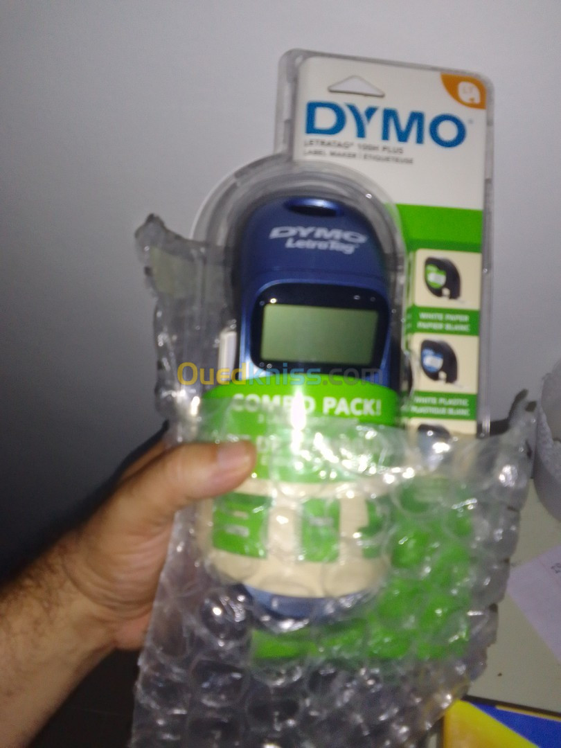 Dymo letratag lt-100h plus - large + 3 cassettes étiquettes