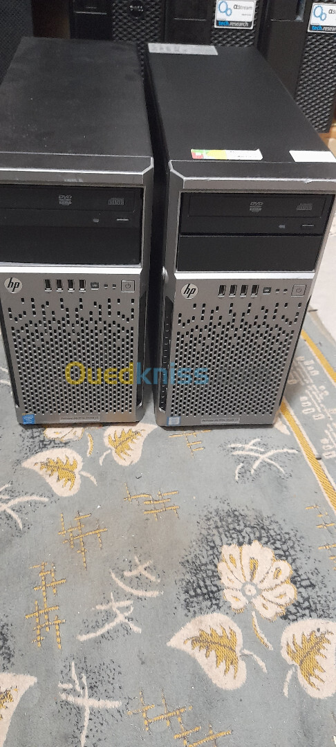  (02)SERVEUR HP Proliant ML310e G8 v2 Xeon Quad Core E3-1220 V3 ram 8Go 3.1" TOUR