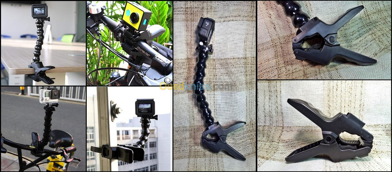 Fixation pour GoPro action cam 