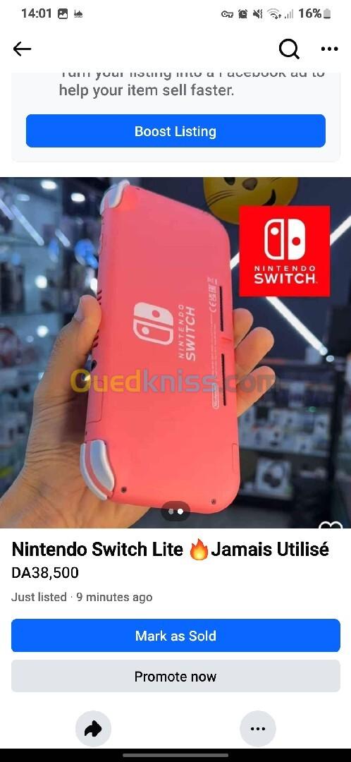 NINTENDO SWITCH LITE / Jamais Utilisé 