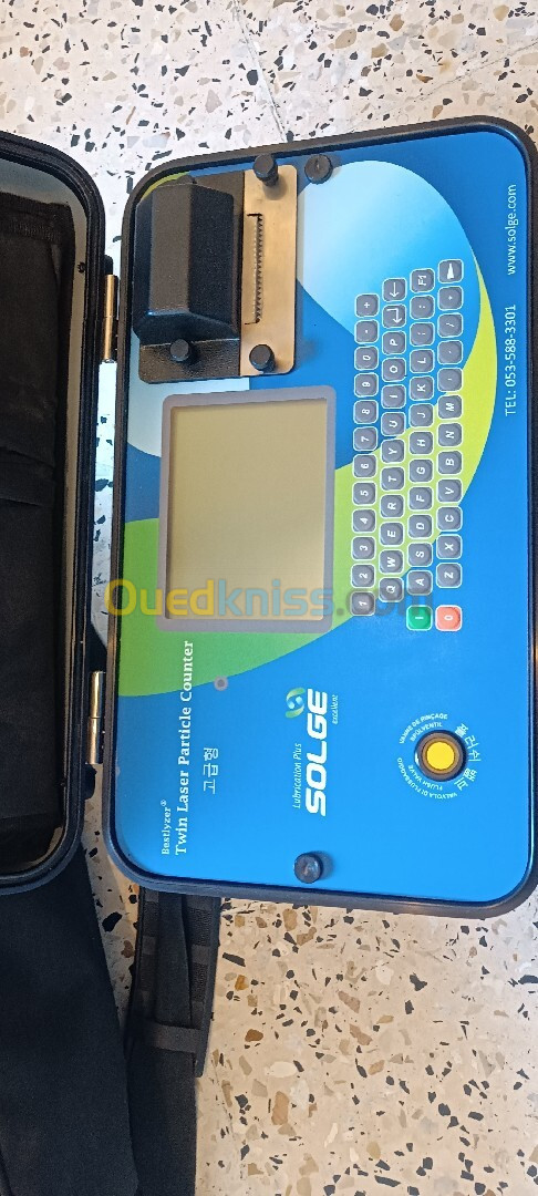 compteur de particules à laser double (twin laser particle counter) 