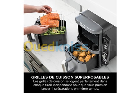 Friteuse sans huile Ninja sans huile Double Stack DualZone