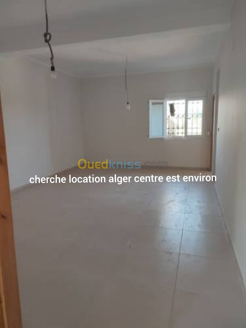 Cherche location Appartement F2 Alger Alger centre