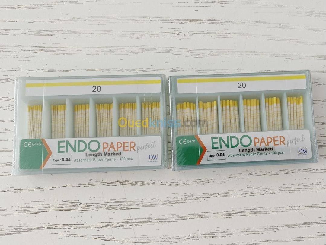 Gutta endo dental world n20 0.4% n20 0.6% 60 pcs 