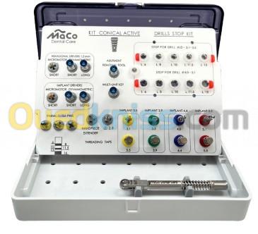 Surgical kit système conical active MACO 