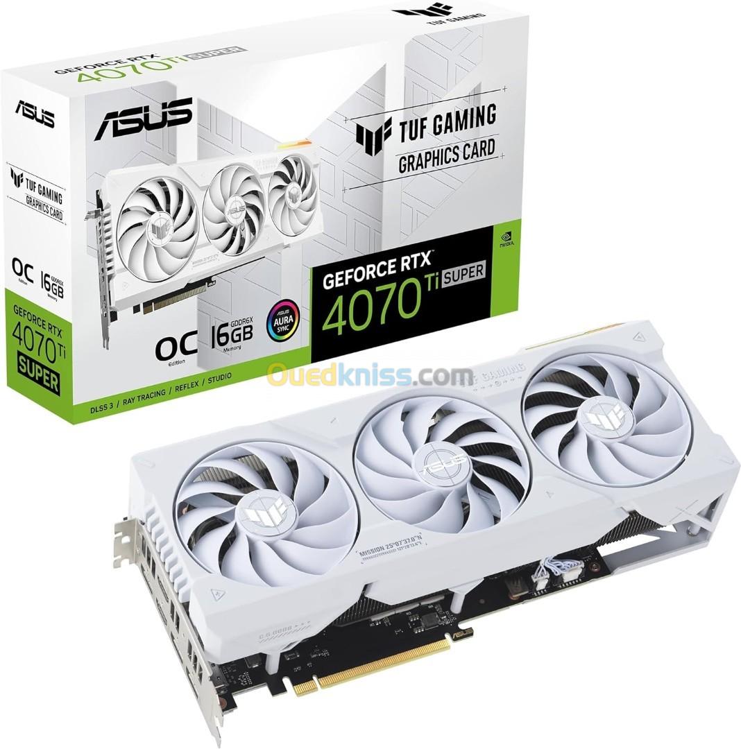 rtx 4070 ti super White asus tuf gaming 16gb OC