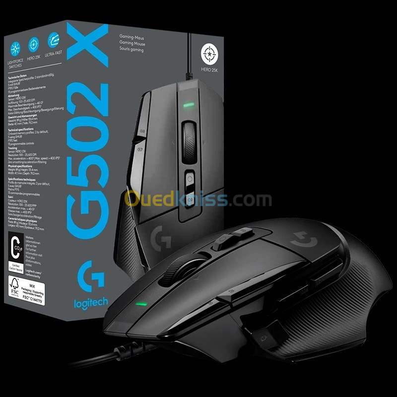 LOGITECH G502X