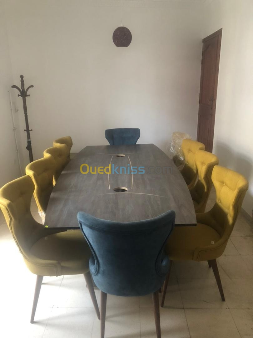 Table des réunions 