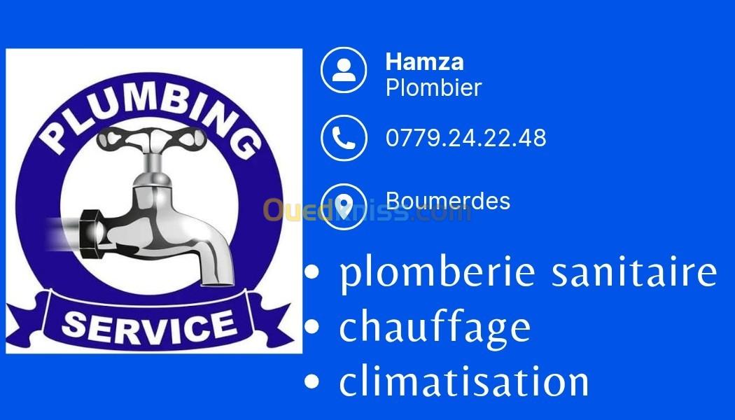 Plombier sanitaire et climatisation 