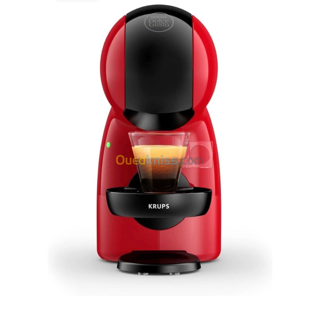 Machine À Café Krups 15 Bars Nescafé Dolce Gusto Piccolo XS Rouge,KP1A3510 ( 60 CAPSULES OFFERTES)