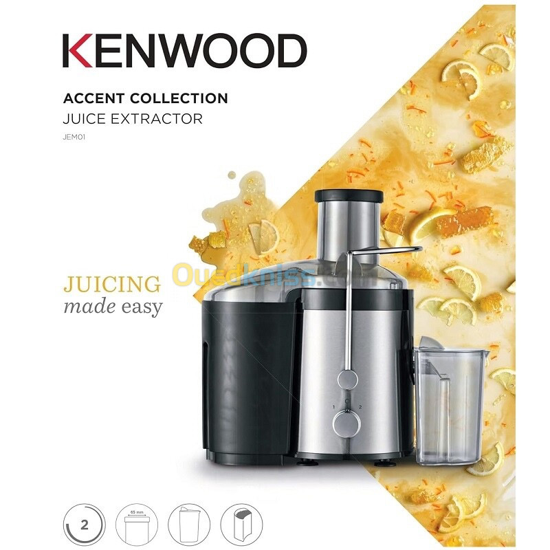 Centrifugeuse Kenwood 300W INOX JEM01.000BK