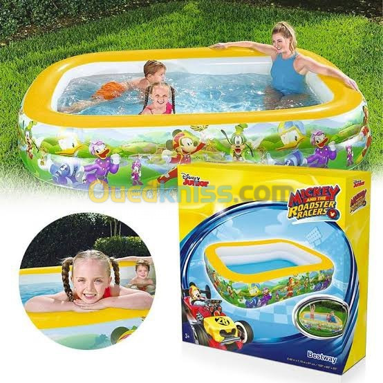 Piscine Gonflable Mickey Mouse Bestway 2m60 X 1m75 X 51cm