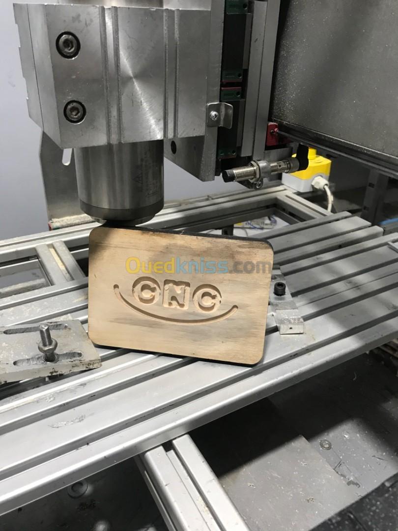 Pièce machine fraiseuse cnc