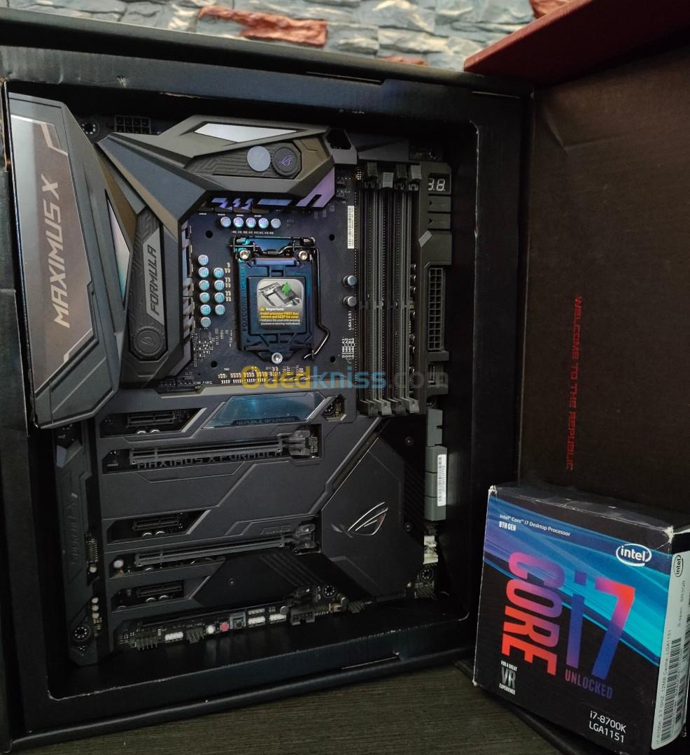 ROG MAXIMUS X FORMULA ＋ Core i7 8700K PC/タブレット PCパーツ PC