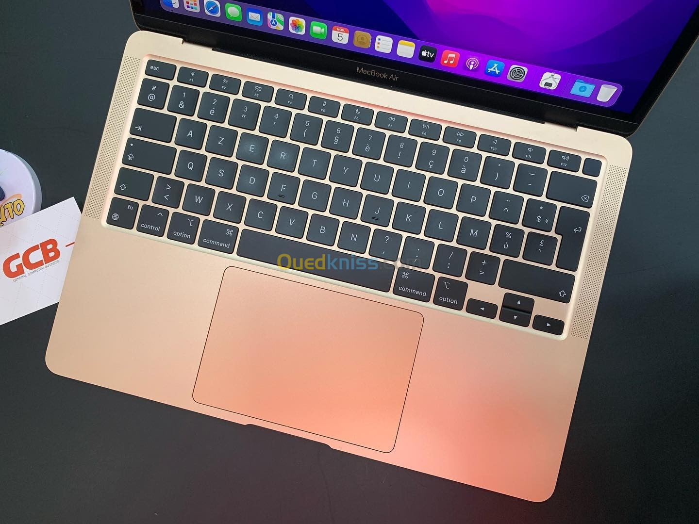 MACBOOK AIR RETINA 2020 13" M1 8-Core CPU/7-Core GPU 3.2GHz 8GB 256GB SSD Colour rose gold