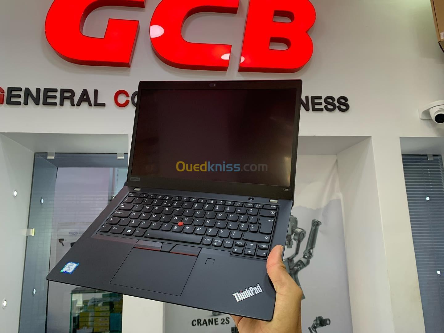 LENOVO THINKPAD X390 Intel® Core™ i7-8665U 8 Mo de cache, jusqu'à 4,80 GHz 8GB 512GB SSD 13" FHD