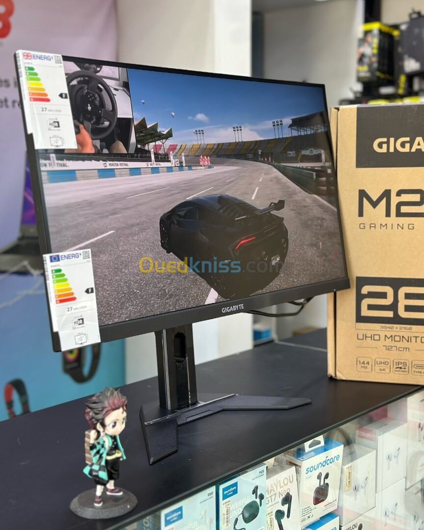 ECRAN GAMING GIGABYTE M28U 4K UHD 144Hz iPS GIGABYTE M28U 28 144 Hz, IPS