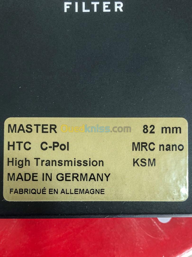 Filtre B+W Cir-Polarisant  High Transmission MASTER 72/77/82/86mm Made in Germany